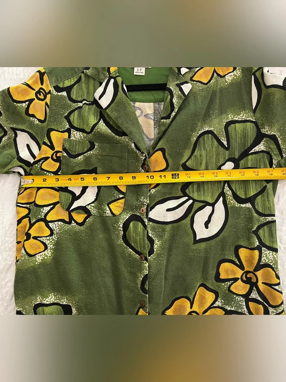 Urban Outfitters Flower Shirt S - Picture 5 of 8